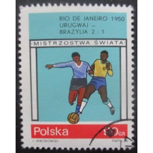 Pologne N°1525 Coupe Du Monde De Football Angleterre 1966 Oblitéré
