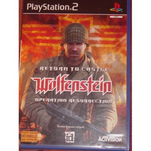 Return To Castle Wolfenstein : Opération Resurrection Ps2