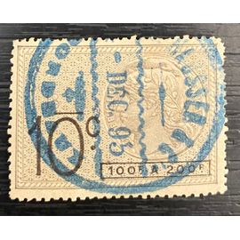 Timbre Fiscal France Effet De Commerce 10 C