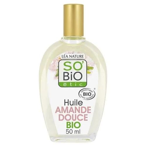So'bio Étic Huile Végétale Amande Douce Bio 50ml 