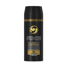 Axe Gold Temptation Déodorant 150ml Vaporisateur 