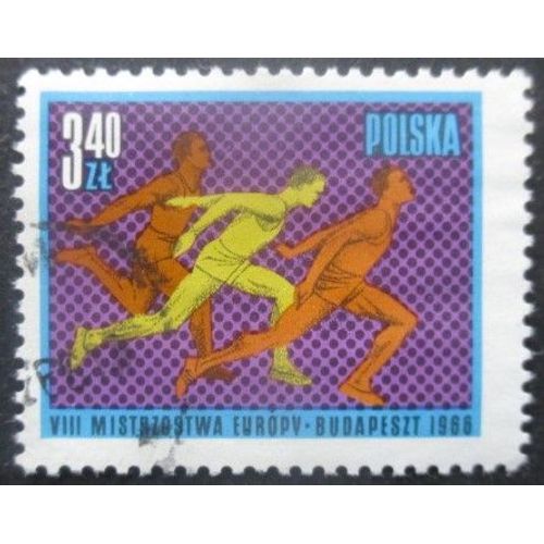 Pologne N°1536 Athlétisme Oblitéré