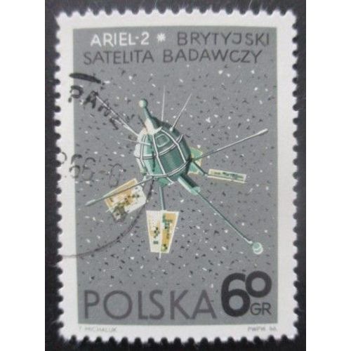 Pologne N°1584 Ariel 2 Oblitéré