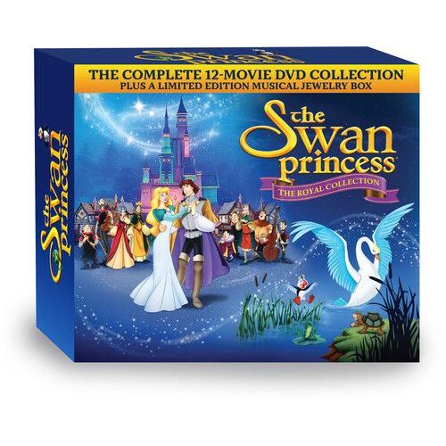 The Swan Princess 12-Movie Collection [Digital Video Disc] Ltd Ed, Music Jewelry Box, Anniversary Ed, Gift Set