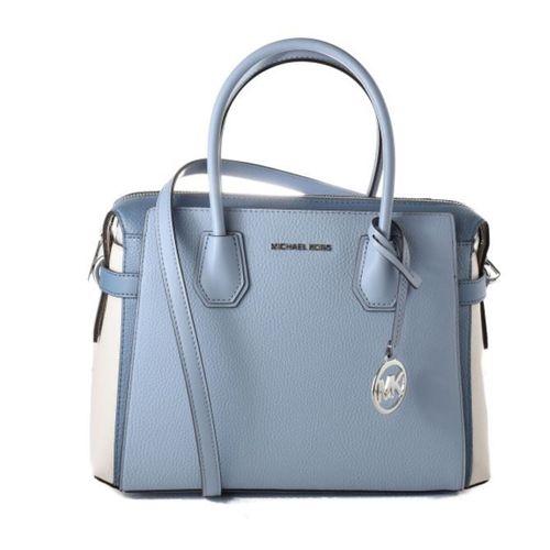 Sac-à-main Femme Michael Kors MERCER Bleu 30 x 23 x 10 cm