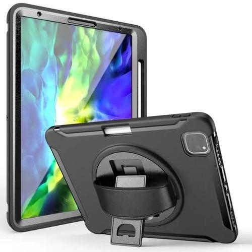 Coque Protection Intégrale (Noir) Pour Apple Ipad Air 10,9' M1 (5e Gén - 2022)