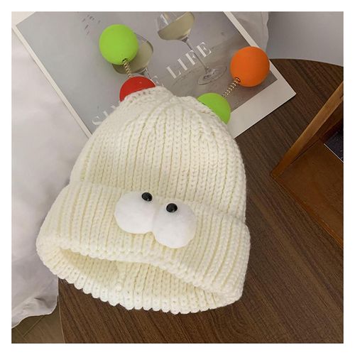 Hiver Monstre-Forme Tricoté Chapeau Attachant Froid Résistant Thermique À L¿Extérieur Bonnet Pour La Fête