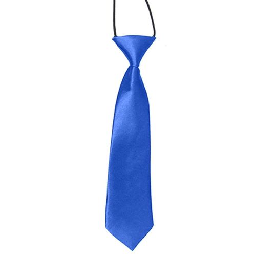 Cravate Respirant Élastique Couleur Unie Garçon Tache Cravate Pour Mariage