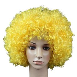 Explosion Perruque Moelleux Étendre Cheveux Léger Clown Cirque Déguisement Cheveux Accessoires Party Perruque Pour Adulte