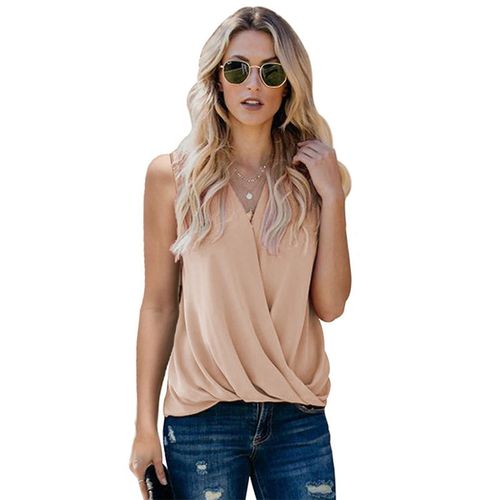 Femmes Mode Eté Tees Gilet Creux Débardeurs T-Shirt Pour Fille Femme Amant Mère