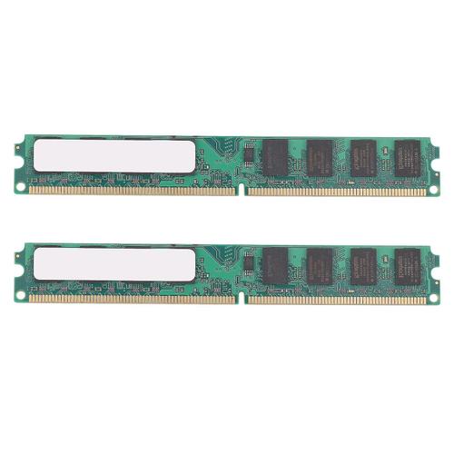 2x Ddr2 2g 800mhz 1.8v 240pin Ram Mémoire pour bureau