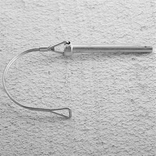 10pcs Wire Lock Pin, 5/16 Pouces Arbre Goupille Attelage Avec Dispositif De Retenue De Fil À Arche Ronde Pour Remorques Agricoles