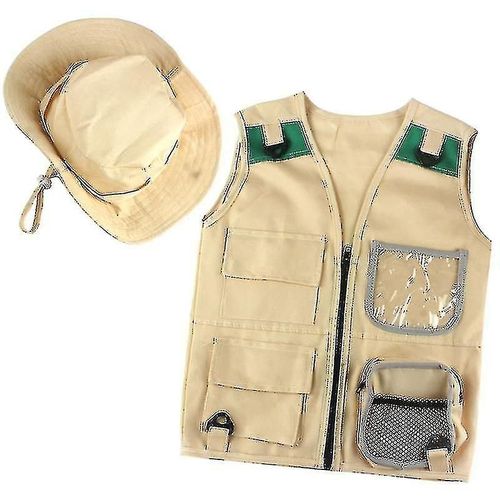 Kit D¿Aventure En Plein Air Pour Les Jeunes Enfants Sac Cargo Et Ensemble De Chapeaux