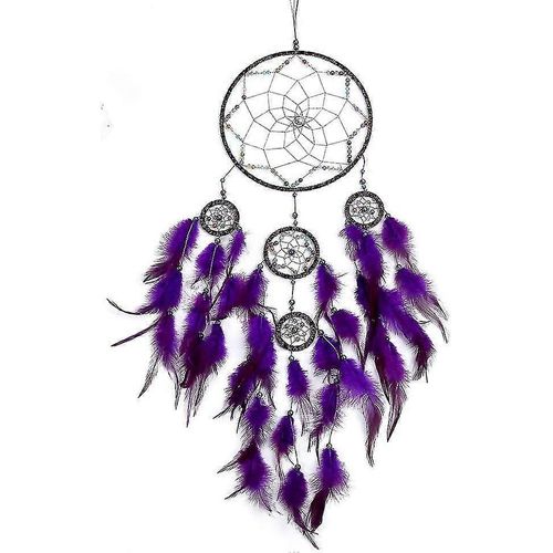 Capteurs De Rêves, Couleurs Plumes Capteurs De Rêves Pour La Décoration Murale De La Chambre Pour Les Enfants 8 « W 29.5 » L
