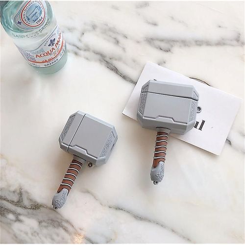 Airpod Pro / pro 2 Case Cartoon Cute Fashion Kawaii Cool Silicone Design 3d Case pour Airpods Pro Stylish Funny Fun For Girls Boys Teen Kids-hammer