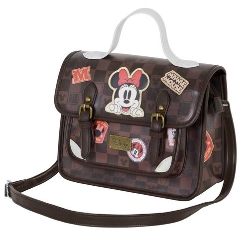Sac à Bandoulière-Sac à dos Sa - Disney Minnie Mouse Journey - Brun - Taille Unique