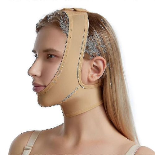 Foulard Médical Pour L¿Élimination Des Rides Du Visage, Cou, Chirurgie Buccale Plastique Masque Amincissant Pour Le Visage À Haute Élasticité V Visage Plis Nasogéniens Bandeau Masque De Mise En Forme