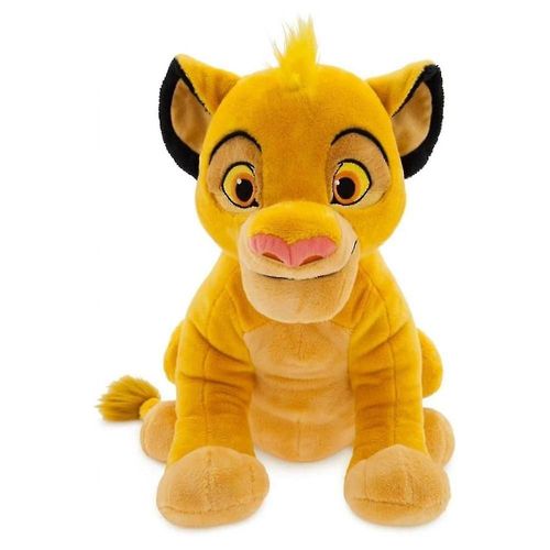 Peluche Officielle Du Magasin, Le Roi Lion, Moyen 13 Pouces, Personnage Emblématique De Peluche Avec Yeux Brodés Et Caractéristiques De Peluche Douces