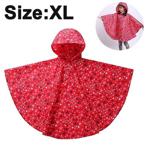 Léger Kids Rain Poncho Jacket Imperméable Outwear Manteau De Pluie