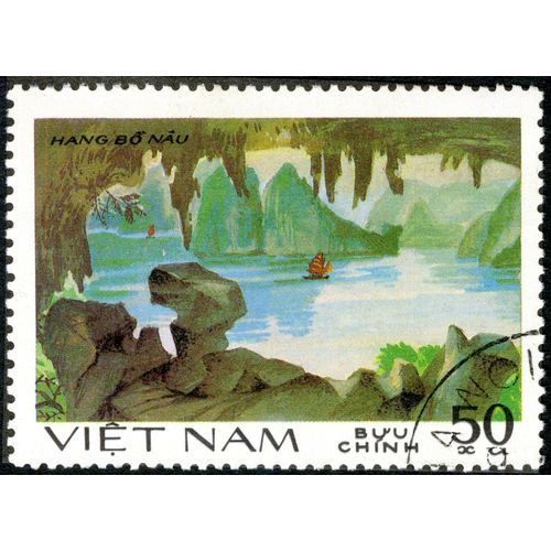 Timbre Oblitéré Viet Nam, Buu Chinh, Hang Bo Nau, 50