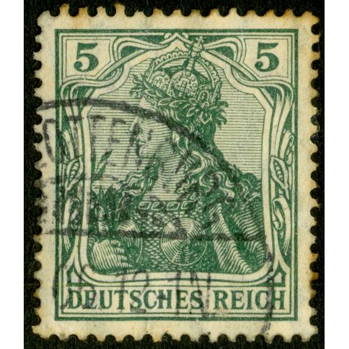 Timbre Oblitéré Deutsches Reich 5