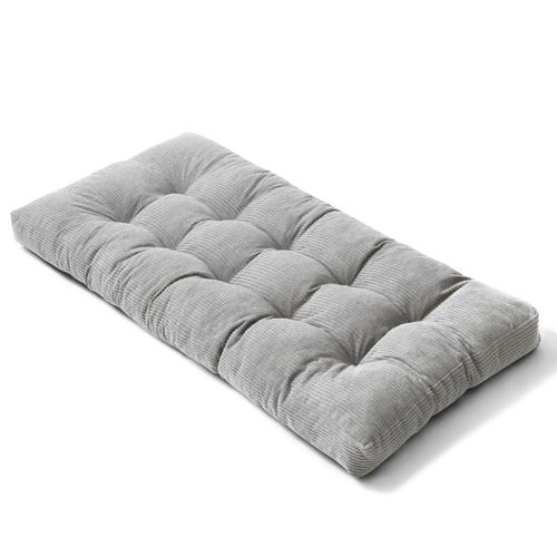 Matelas Futon 90x190 Cm Gris Clair