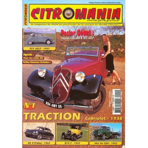 Citromania N° 01 : Traction Cabriolet 1938