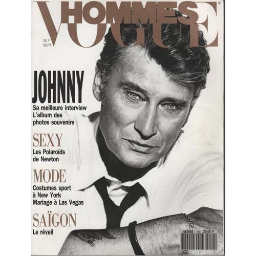 Vogues Homme N° 152 - Johnny Sa Meilleure Interview