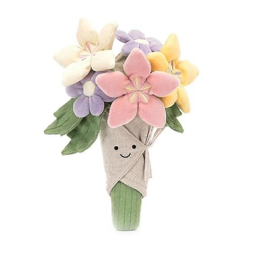 Peluche Fleur En Peluche Jouets Bouquet Poupée Dessin Animé Peluche Oreiller Anniversaire Cadeau De Jour De Remise Des Diplômes