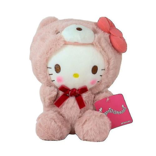 Hello Kitty Anime Peluche Poupée Cadeau-Hello Kitty Transformé En Un Rose Ours