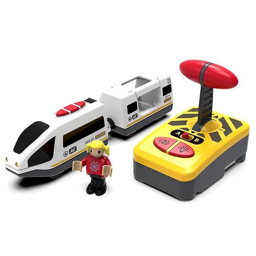 Télécommande Rc Electric Train Toy Enfants Train Model Educational Track Toy Fits Universal Railway System