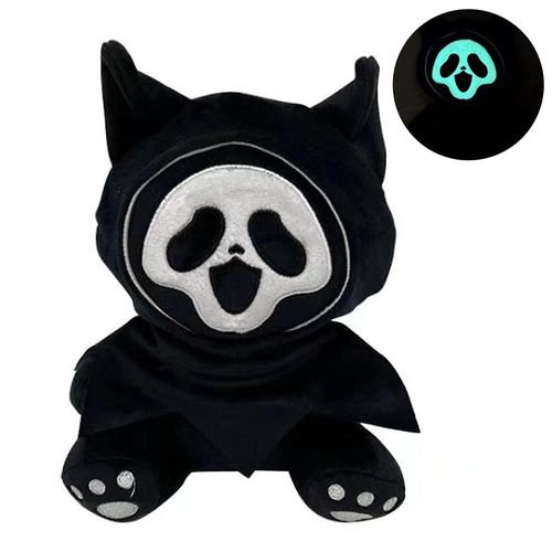 Halloween Party Props Fournitures Mignon Fantôme Enfer Mort Peluche Jouet Nuit Lueur Poupée Décoration Jouets Cadeaux