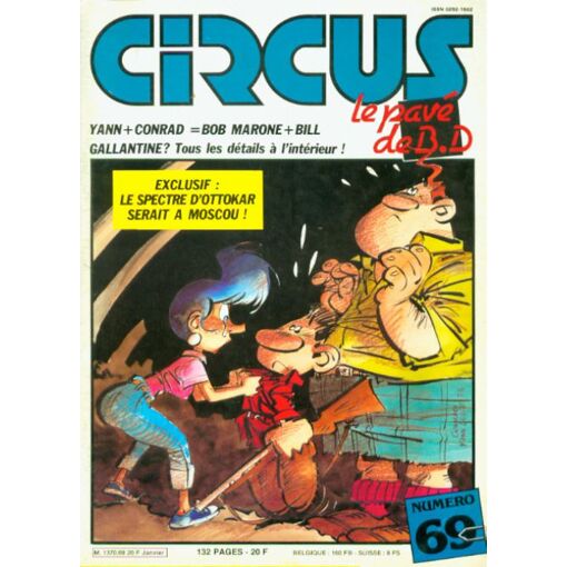 Circus N° 69, Mensuel De Bandes Dessinées