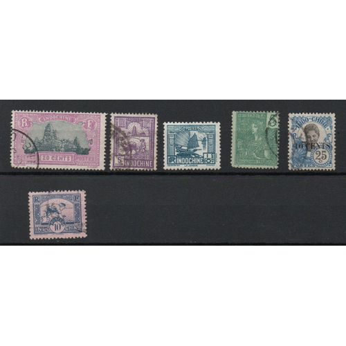 Indochine Timbres Divers