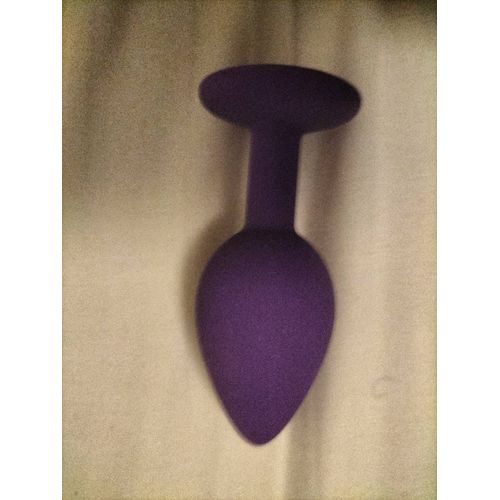 Gode Anal En Silicone Avec Crystal