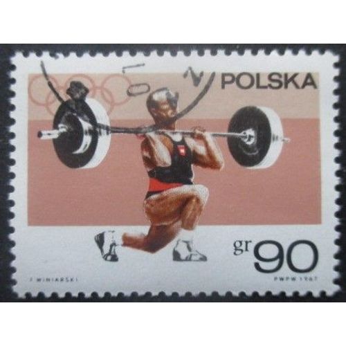 Pologne N°1619 Jeux Olympiques De Mexico 1968 Oblitéré