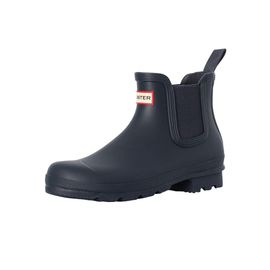 Hunter Bottines Chelsea Originales En Caoutchouc Bleu