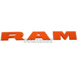 Emblème De Capot De Voiture,Autocollant De Porte De Coffre Arrière,Lettre De Hayon,Décoration Extérieure Pour Dodge Ram 1500 Trx 2021-2023 - Type Rear #A