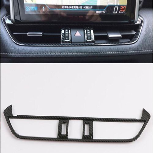 Couverture De Volant Abs Pour Toyota,Couvercle De Commutateur De Fenêtre,Garniture,Accessoires Intérieurs,Rhd,Rav 4 Xa50,2019,2020,2021,2022,2023 - Type Center Ac Outlet
