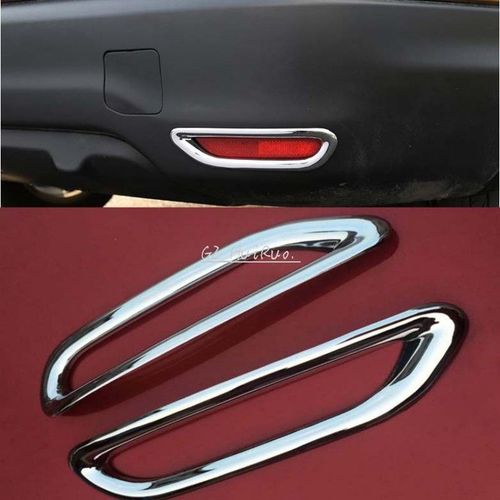 Couvercle De Phare Antibrouillard Arrière De Style De Voiture,Accessoires Extérieurs Chromés Abs,Haute Qualité,Nissan Qashqai J11 2nd 2014 2015 2016,1 Paire