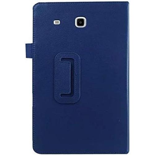 Coque Pour Samsung Galaxy Tab A6 7.0 (Sm-T280/T285), Folio Case Cover Etui Housse De Protection Avec Support Fonction Pour Samsung Galaxy Tab A 7.0 Pouces (2016), Bleu Foncé