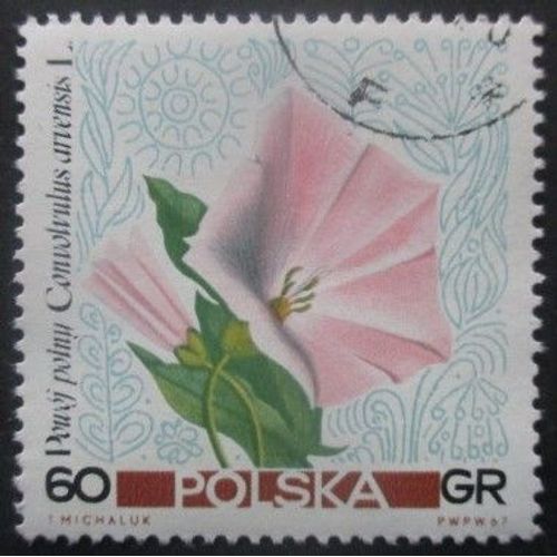 Pologne N°1638 Liseron Oblitéré