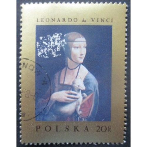 Pologne N°1660 Tableau De Léonard De Vinci Oblitéré