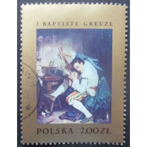 Pologne N°1663 Tableau De Greuze Oblitéré