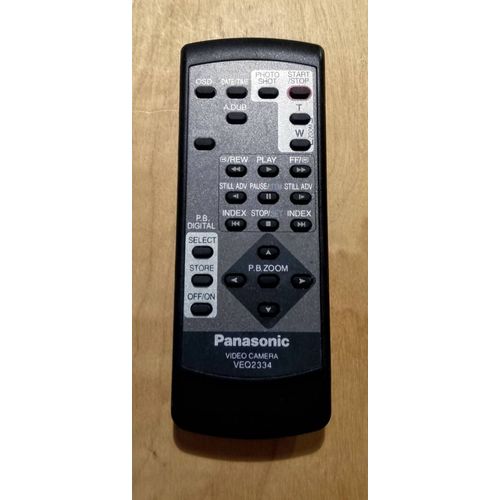 Télécommande d'origine VEQ2334 Panasonic pour caméra vidéo
