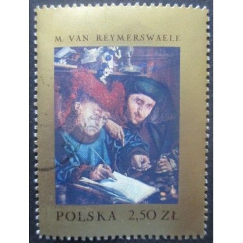 Pologne N°1664 Tableau De Van Reymerswaele Oblitéré