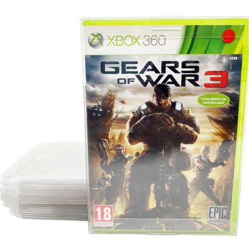 50 Protecteurs De Jeu Xbox 360 - Transparents 0,40 Mm