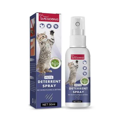 Spray Dissuasif Contre Les Rayures Pour Chats,Naturel,Sûr,Canapé,Meubles,Produits Pour Chats,50ml - Type 50ml