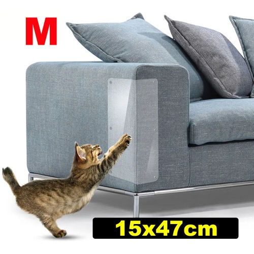 Autocollants Transparents En Pvc Pour Protéger Les Meubles,Fournitures Pour Animaux De Compagnie,Auto-Adhésif,Canapé,Chaise,Chat,Film Anti-Grippage,1 Pièce - Type 15x47cm-15x47cm