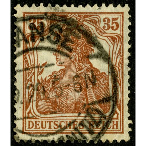 Timbre Oblitéré Deutsches Reich 35